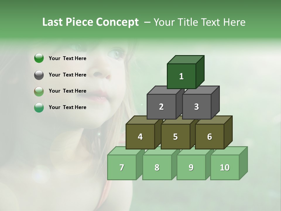 Little Girl PowerPoint Template