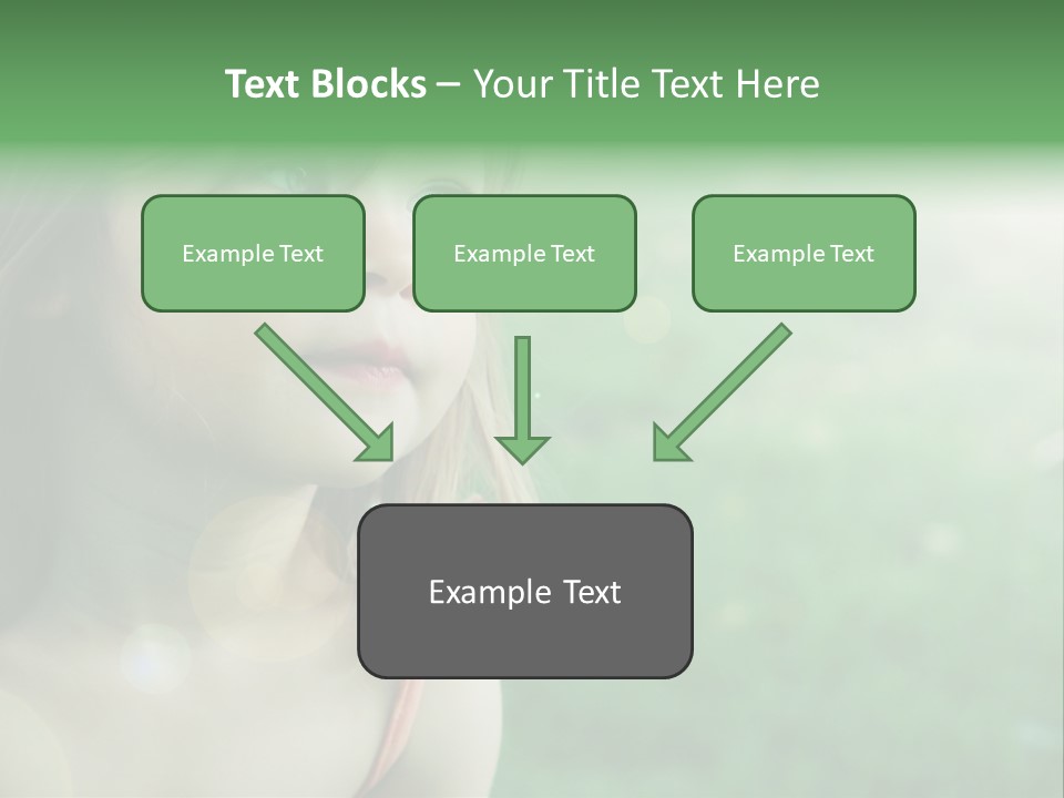 Little Girl PowerPoint Template