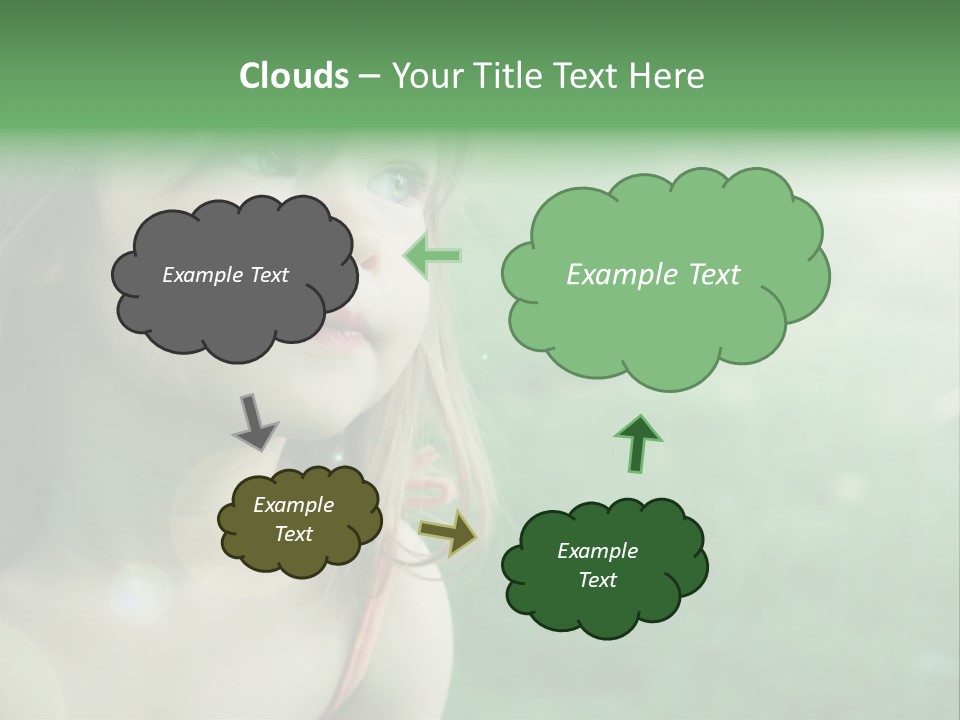 Little Girl PowerPoint Template