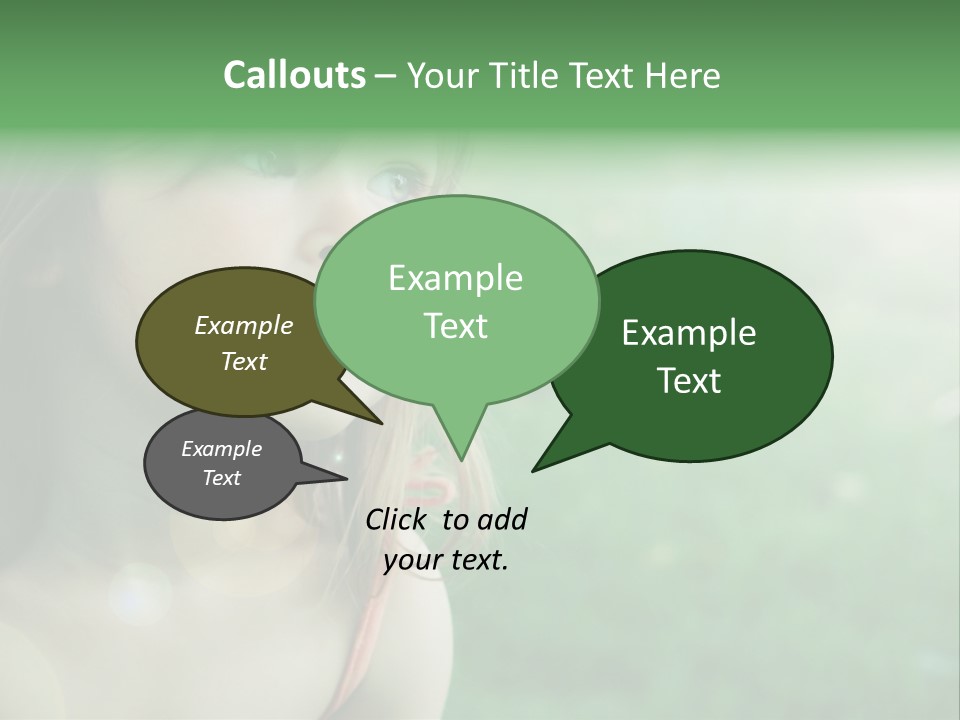 Little Girl PowerPoint Template