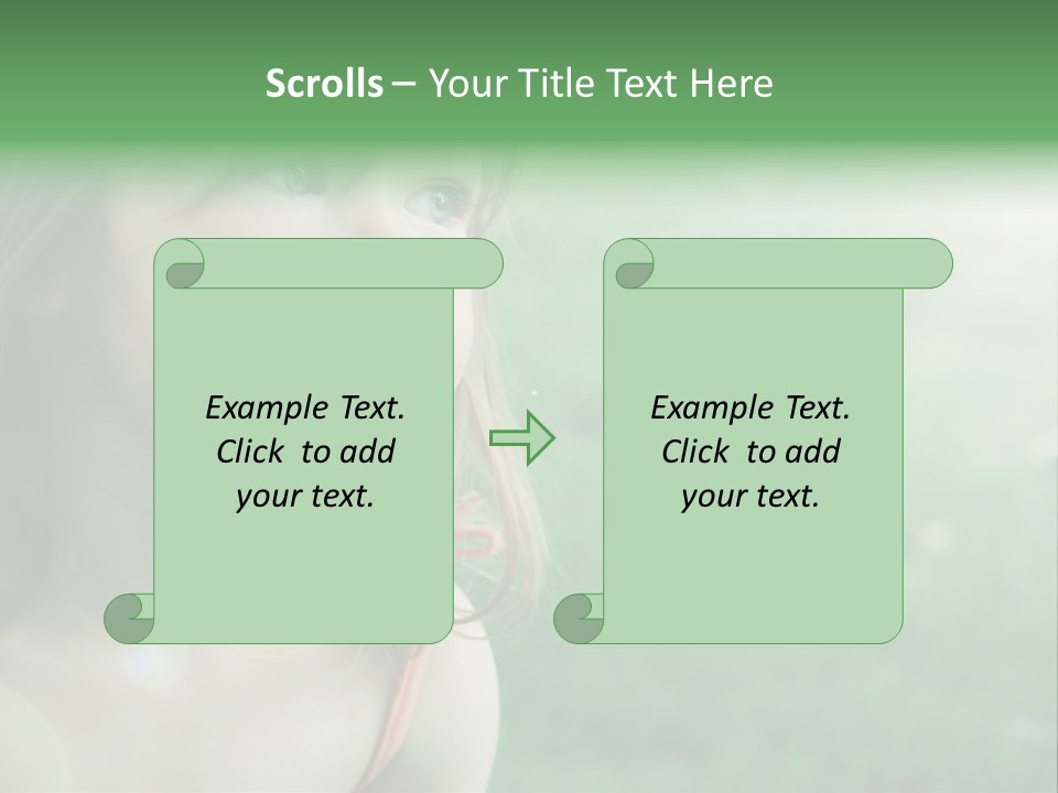 Little Girl PowerPoint Template