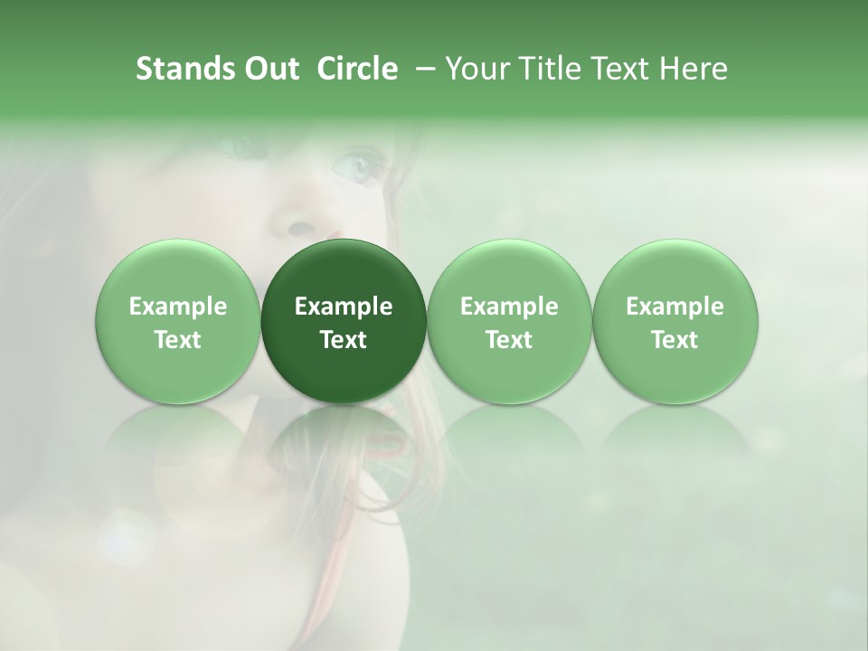 Little Girl PowerPoint Template