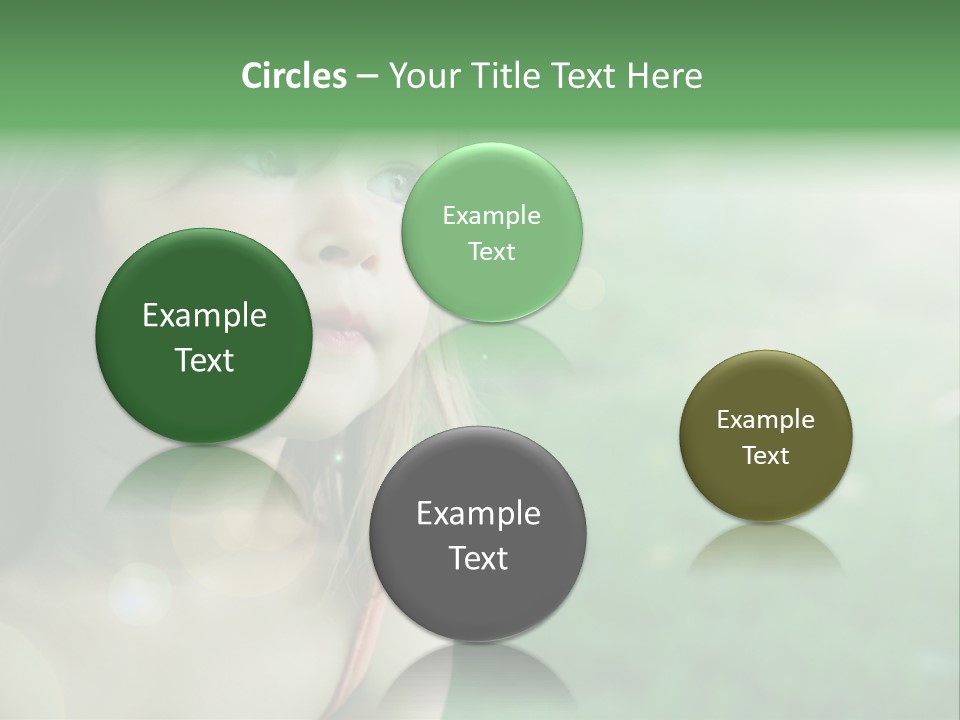 Little Girl PowerPoint Template