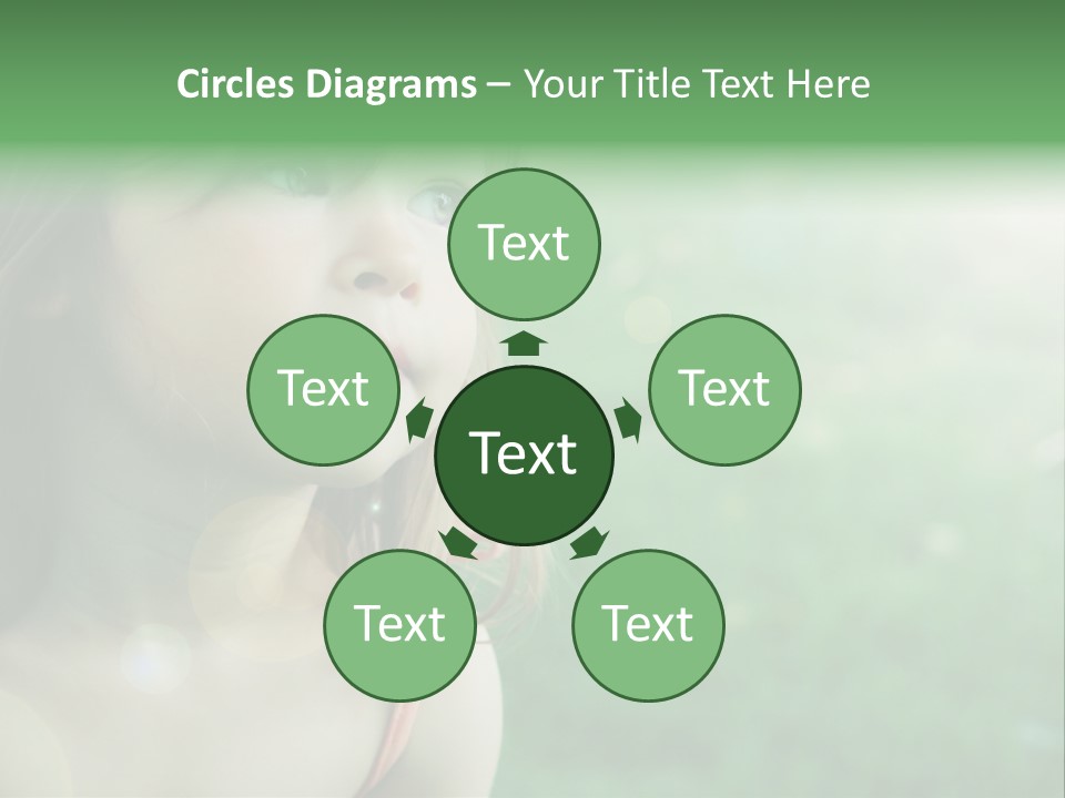 Little Girl PowerPoint Template