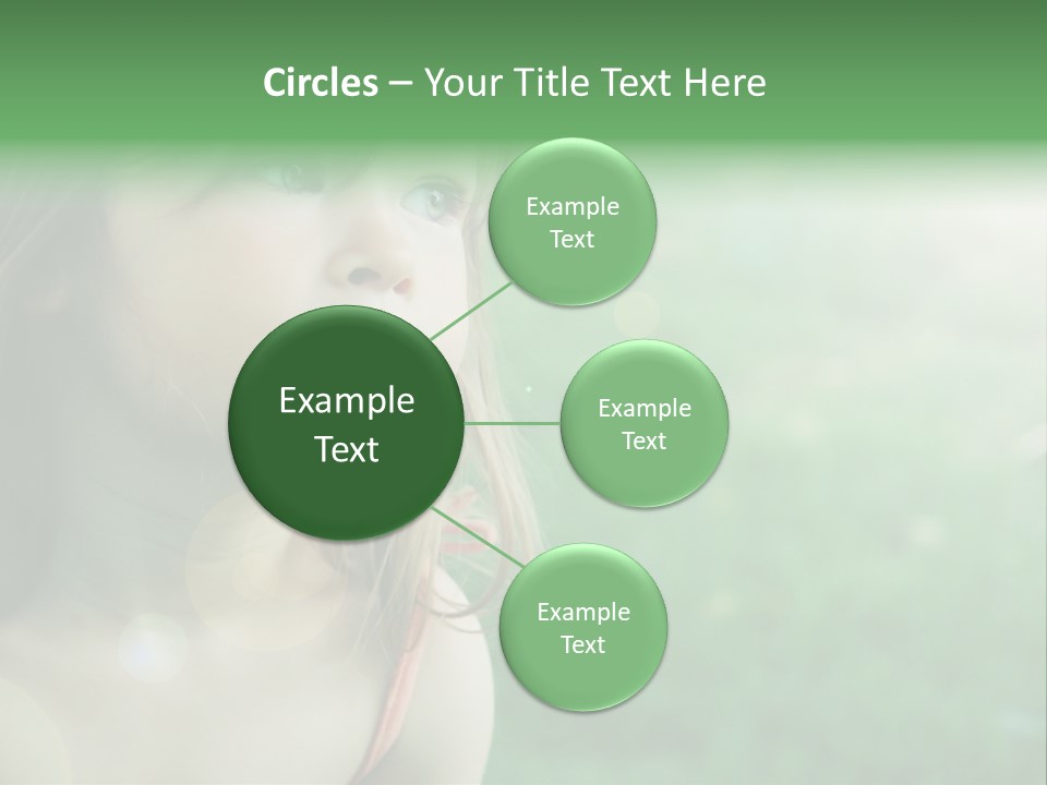 Little Girl PowerPoint Template