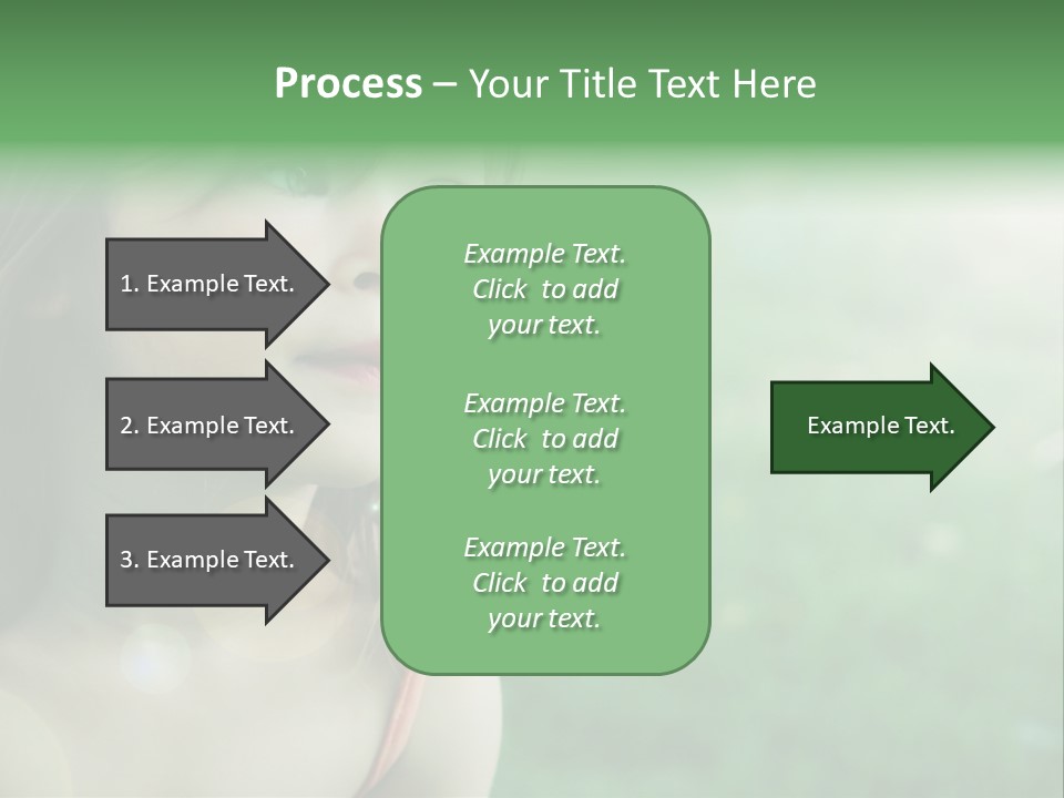 Little Girl PowerPoint Template