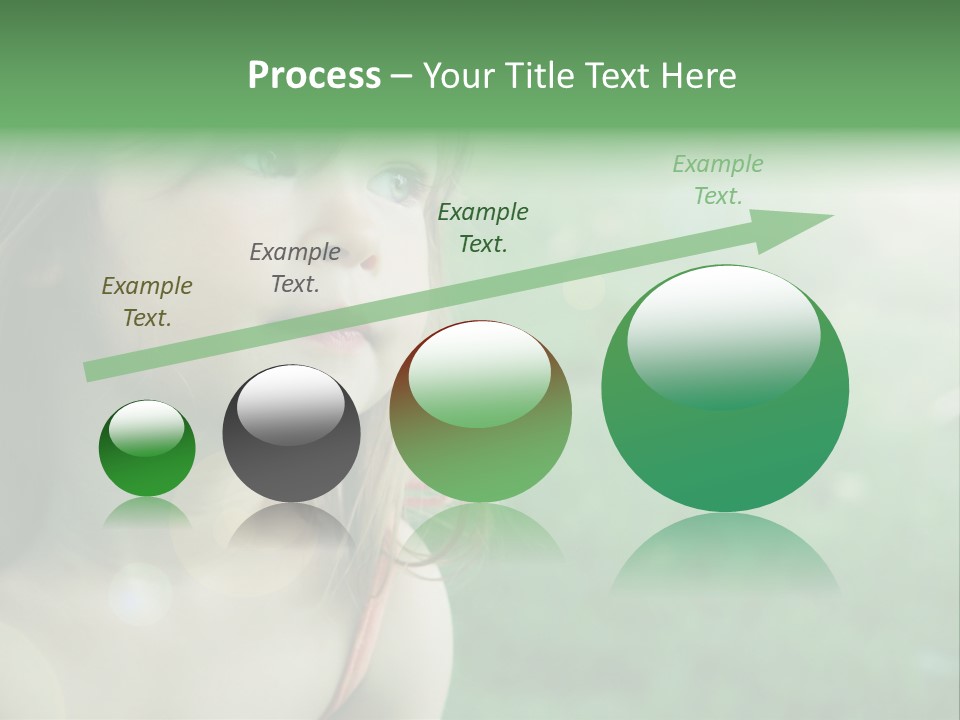 Little Girl PowerPoint Template