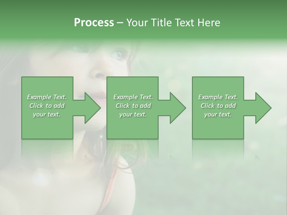 Little Girl PowerPoint Template