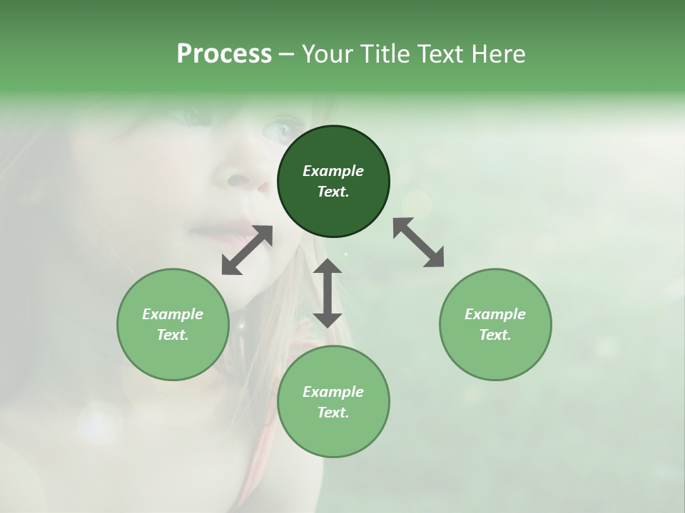 Little Girl PowerPoint Template