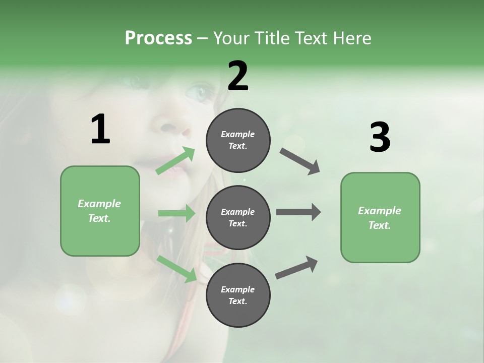 Little Girl PowerPoint Template