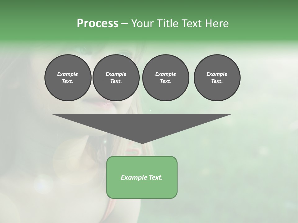 Little Girl PowerPoint Template