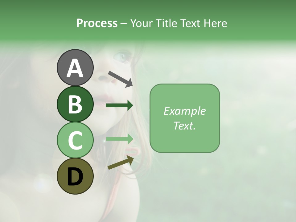 Little Girl PowerPoint Template