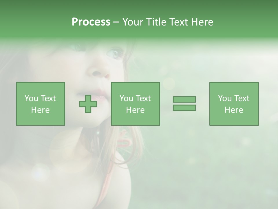 Little Girl PowerPoint Template