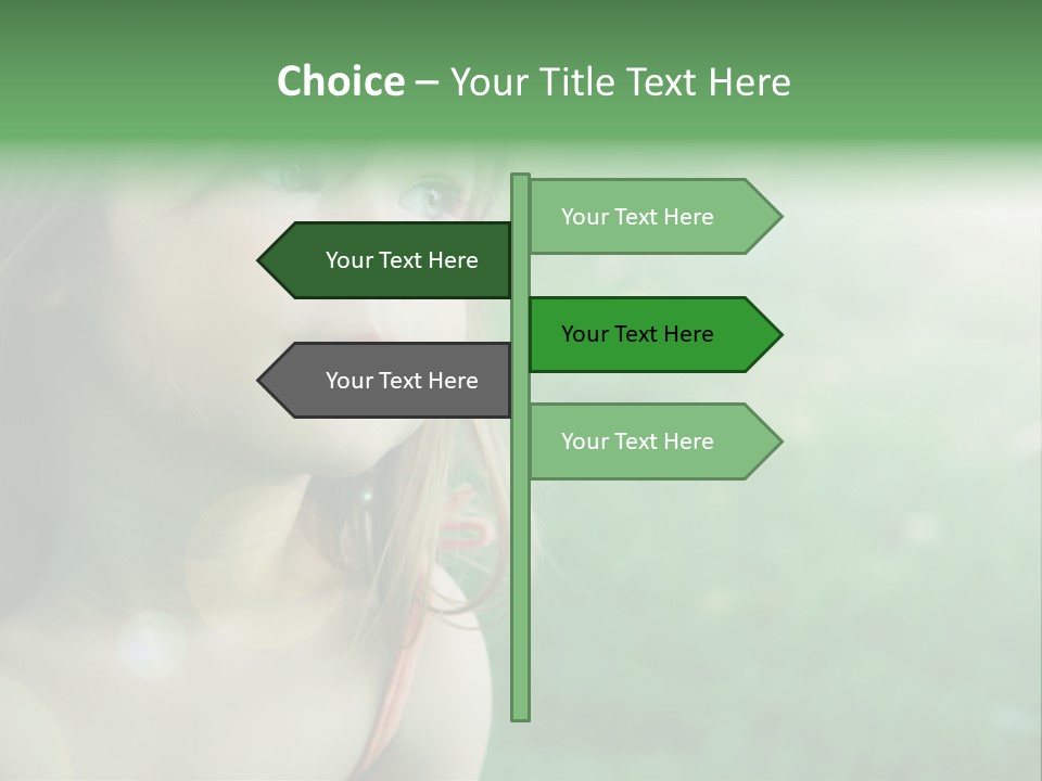 Little Girl PowerPoint Template