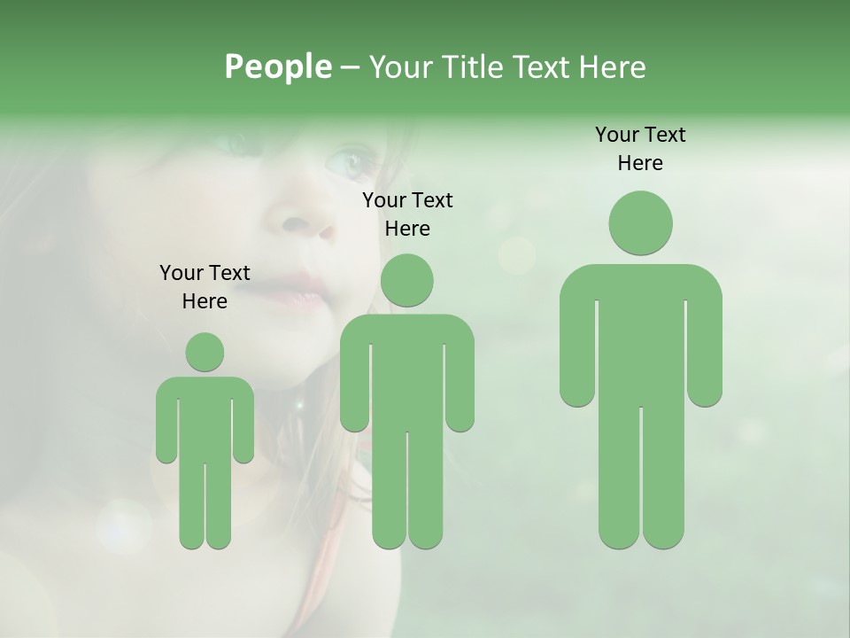 Little Girl PowerPoint Template