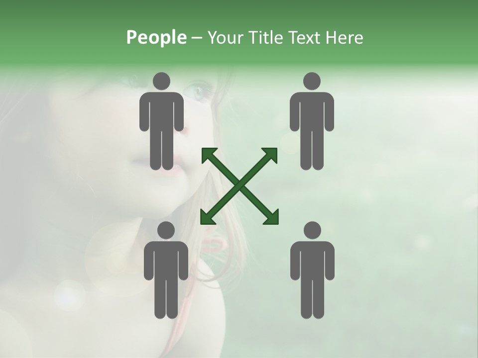 Little Girl PowerPoint Template