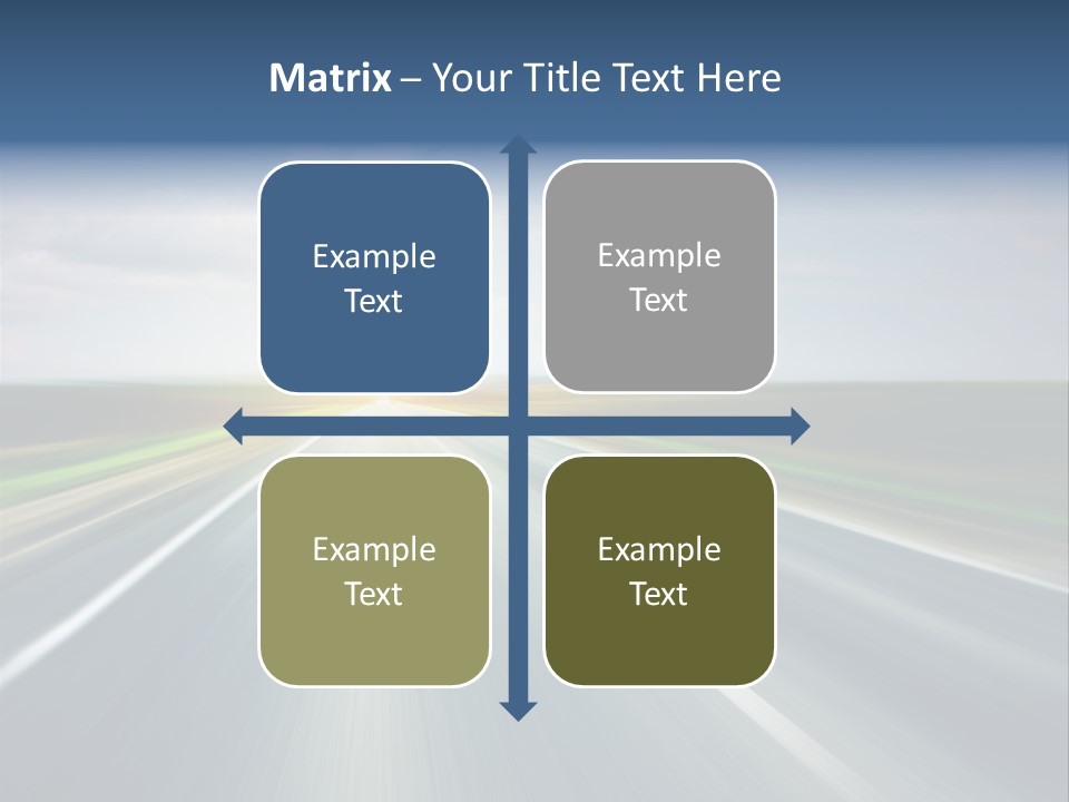 Race Road Trip PowerPoint Template