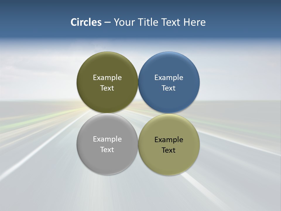 Race Road Trip PowerPoint Template