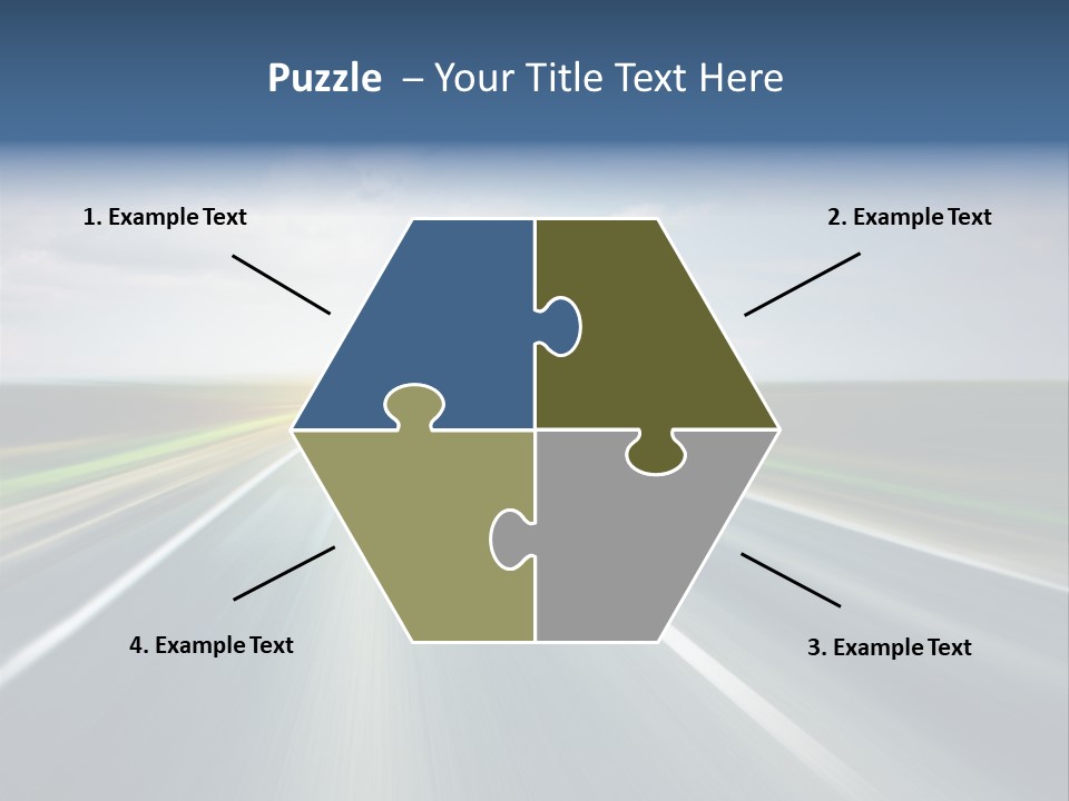 Race Road Trip PowerPoint Template