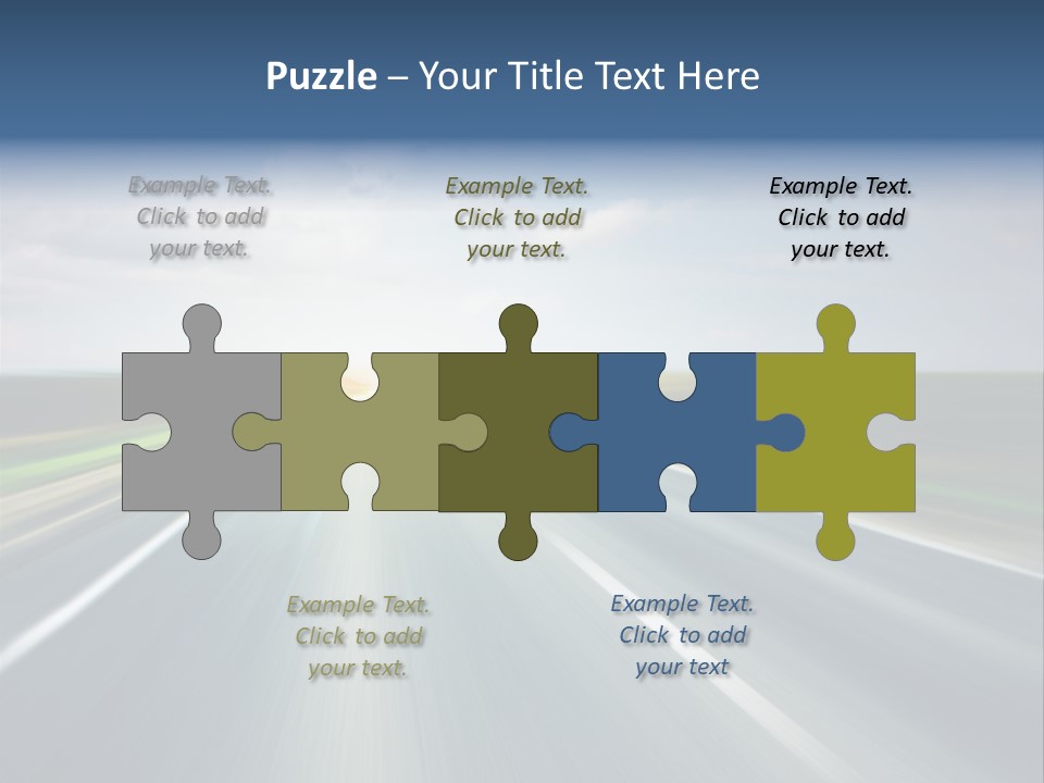 Race Road Trip PowerPoint Template