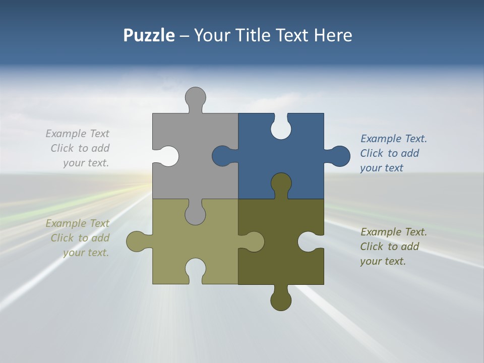 Race Road Trip PowerPoint Template