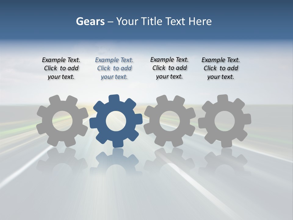 Race Road Trip PowerPoint Template