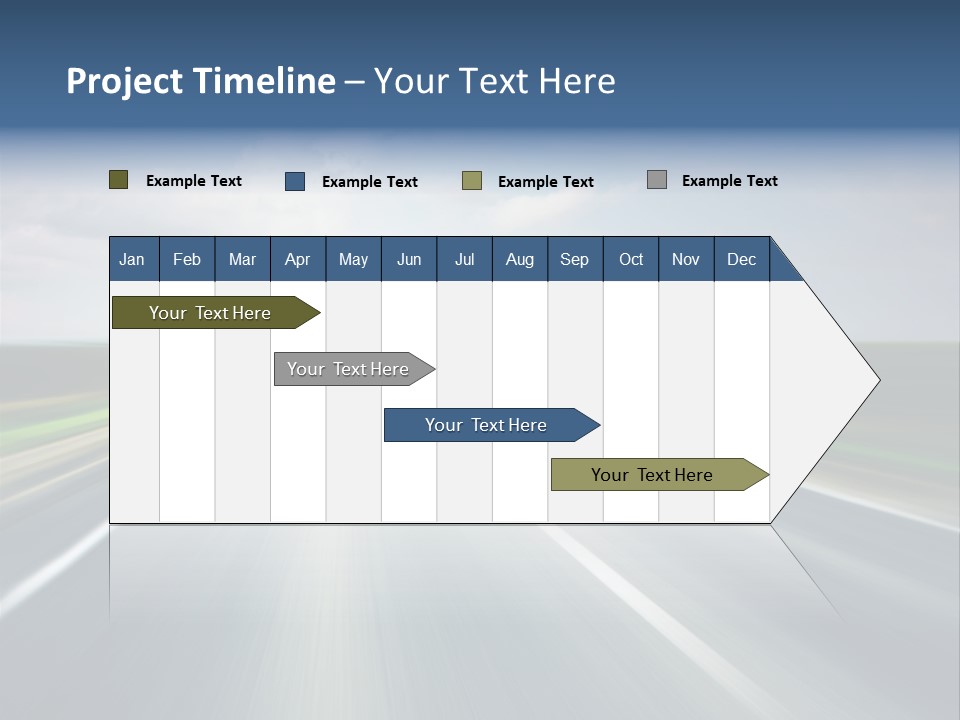 Race Road Trip PowerPoint Template