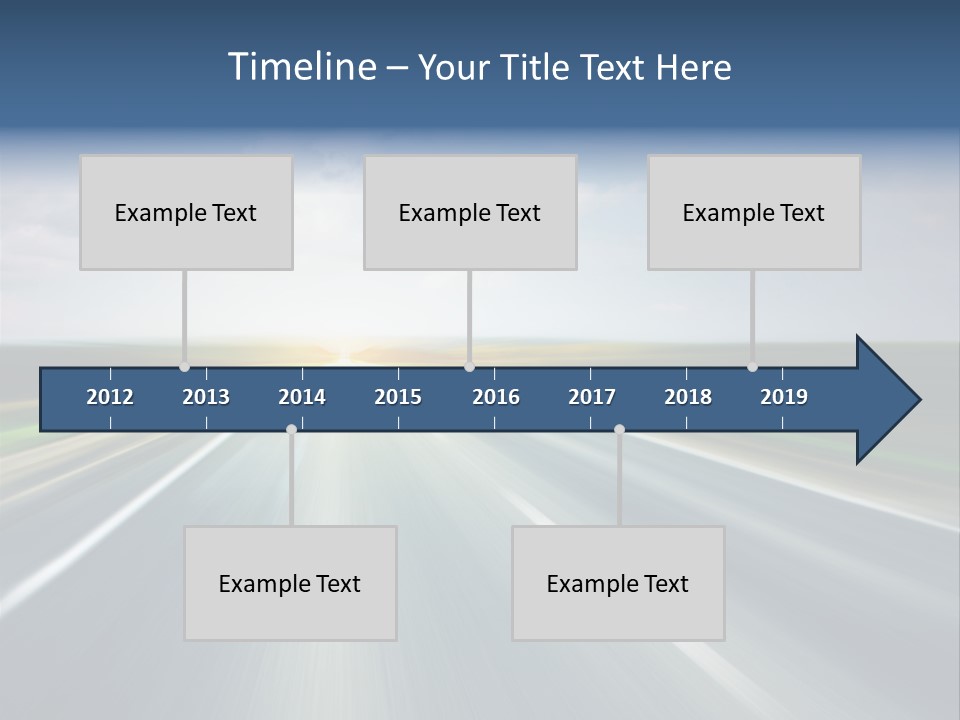 Race Road Trip PowerPoint Template