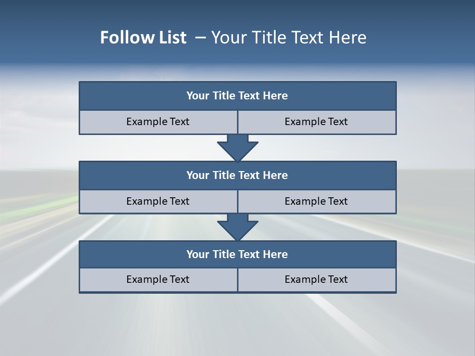 Race Road Trip PowerPoint Template