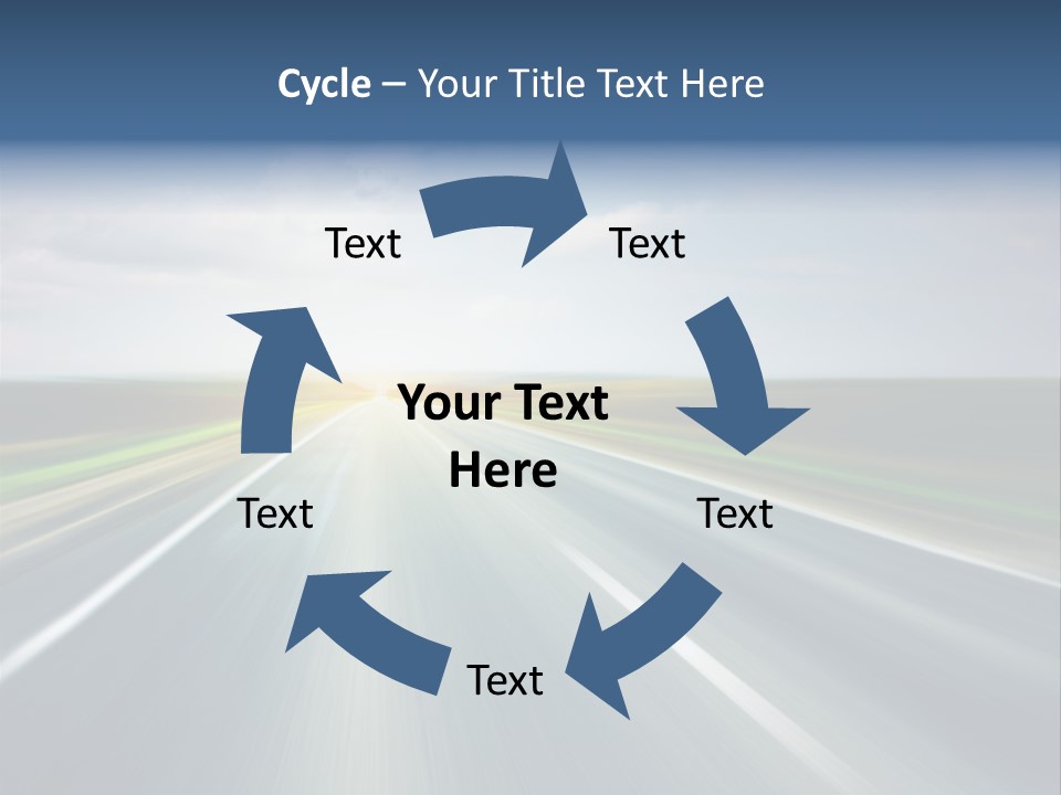 Race Road Trip PowerPoint Template