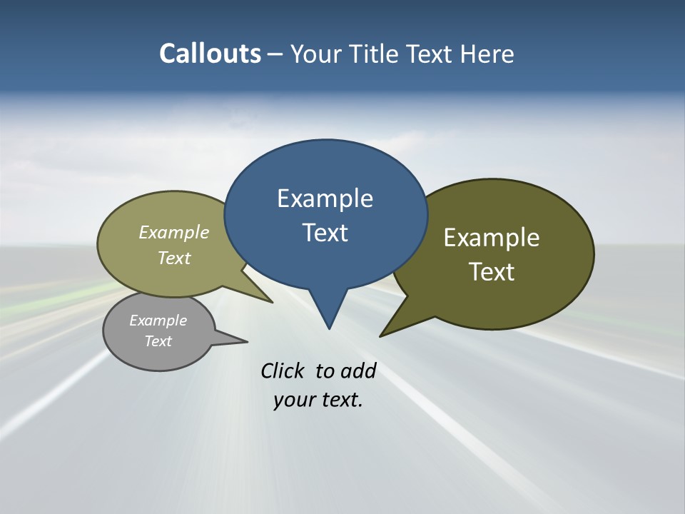 Race Road Trip PowerPoint Template