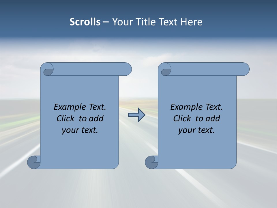 Race Road Trip PowerPoint Template
