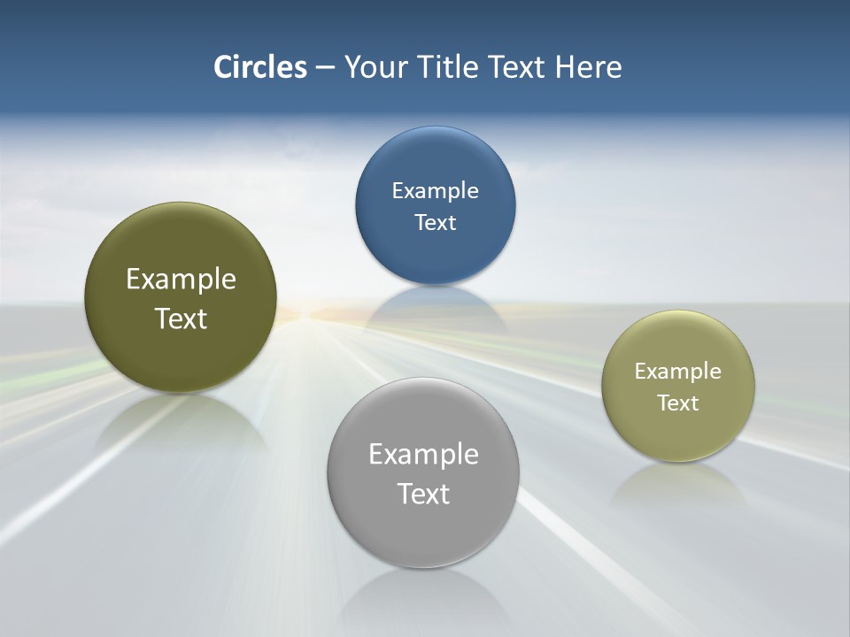 Race Road Trip PowerPoint Template