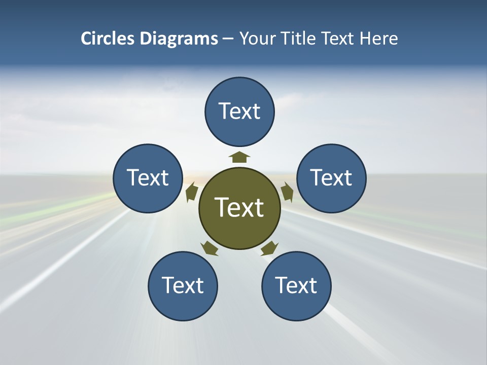 Race Road Trip PowerPoint Template