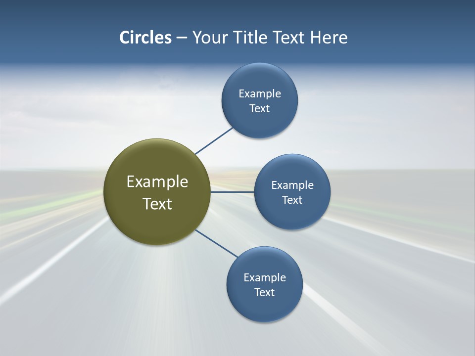 Race Road Trip PowerPoint Template