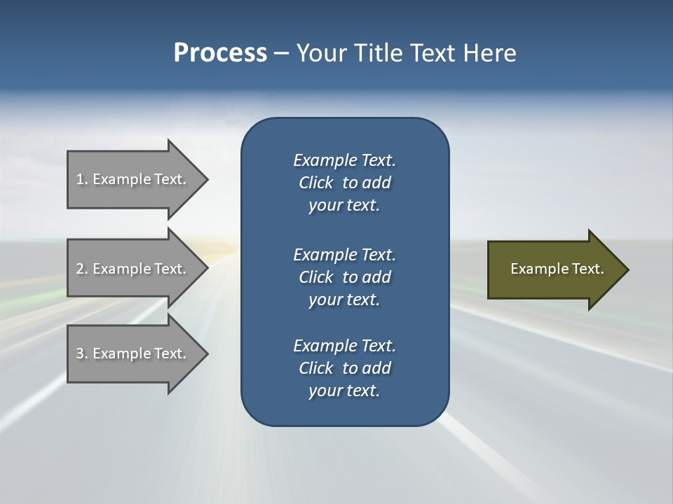 Race Road Trip PowerPoint Template