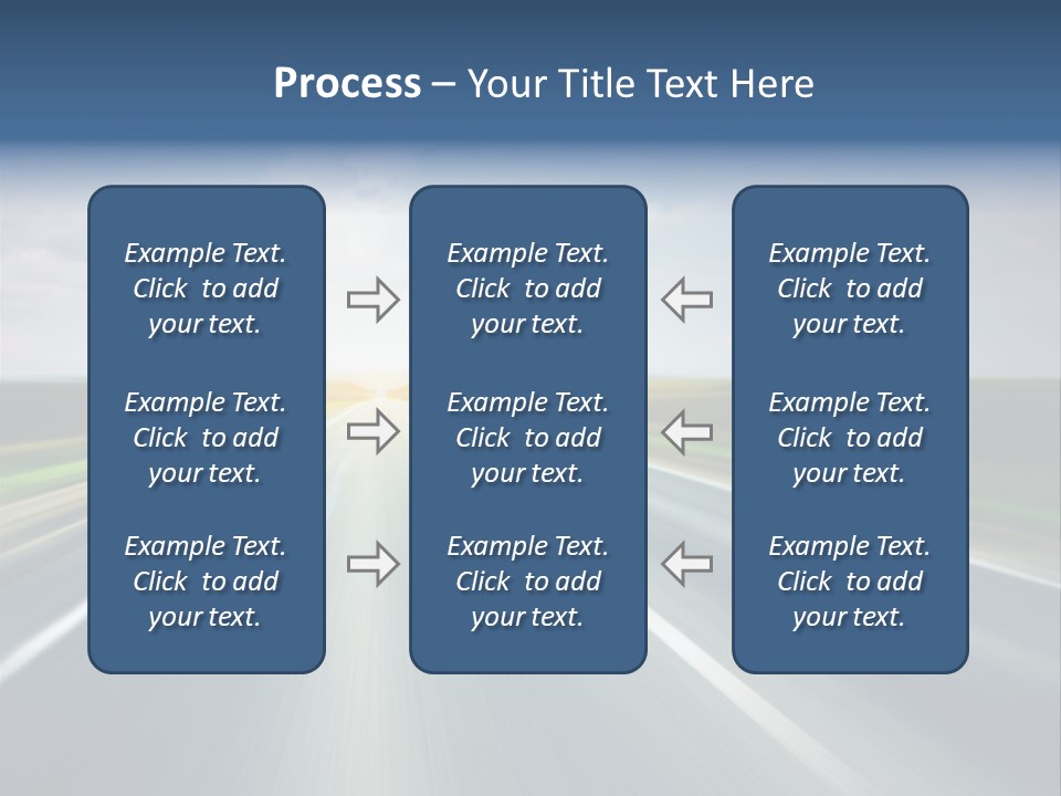 Race Road Trip PowerPoint Template