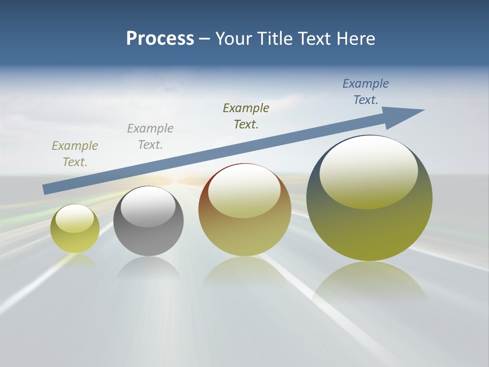 Race Road Trip PowerPoint Template