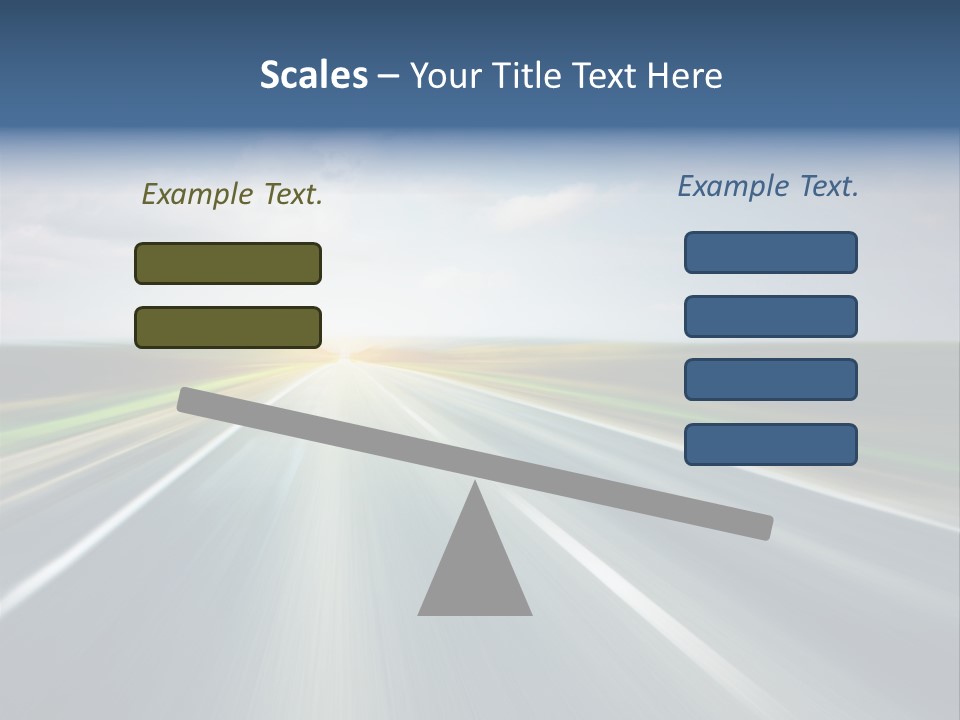 Race Road Trip PowerPoint Template