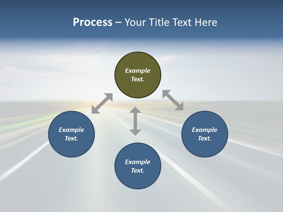 Race Road Trip PowerPoint Template
