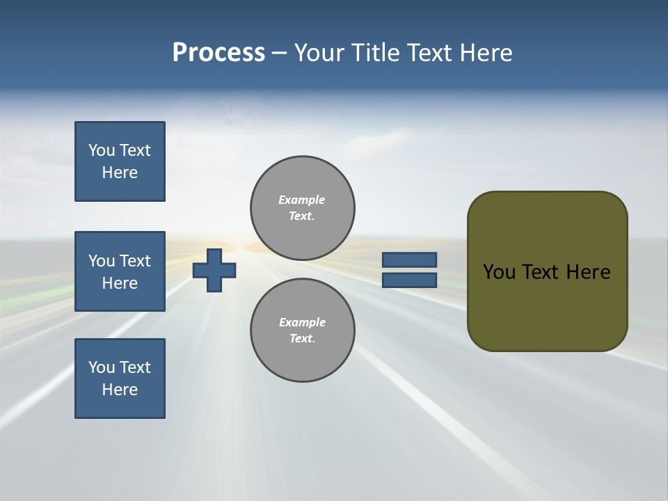 Race Road Trip PowerPoint Template