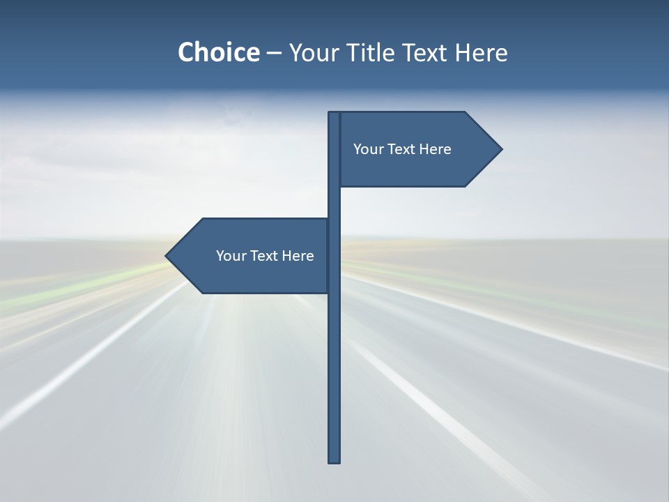 Race Road Trip PowerPoint Template