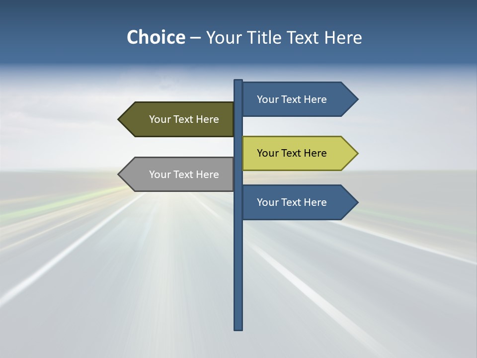 Race Road Trip PowerPoint Template