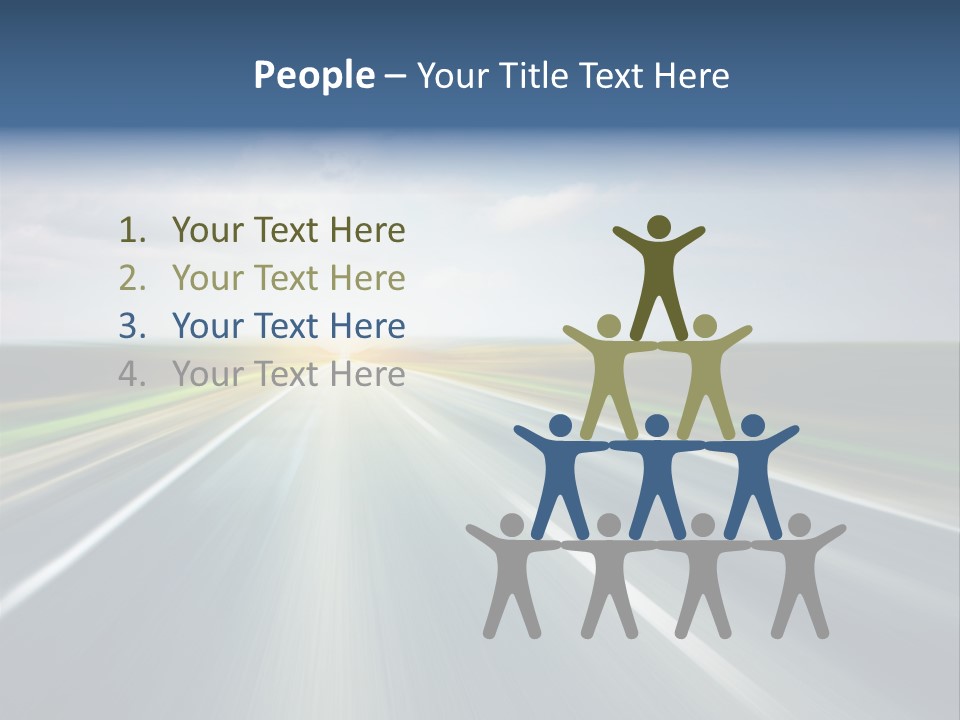 Race Road Trip PowerPoint Template