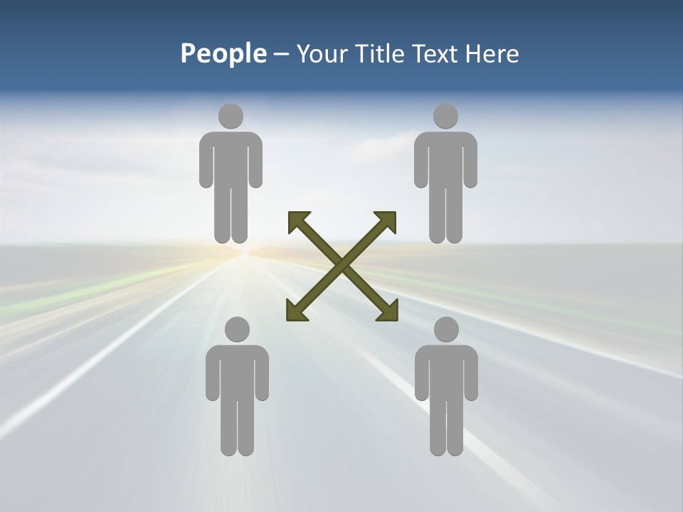 Race Road Trip PowerPoint Template