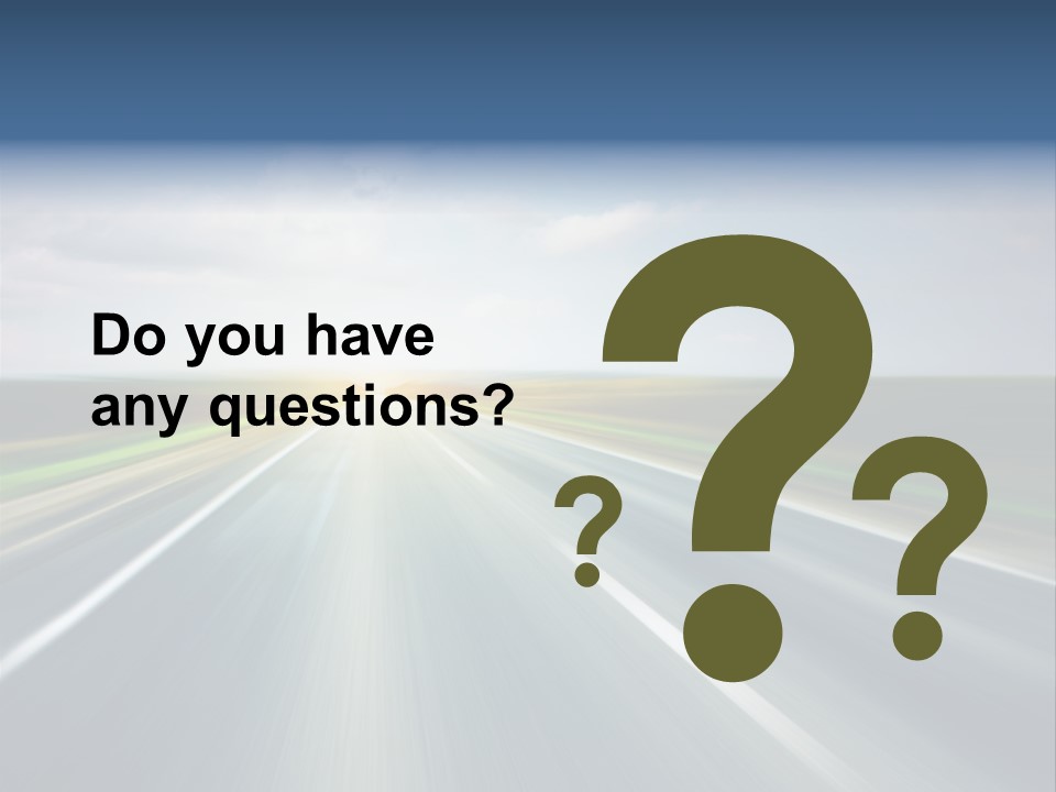 Race Road Trip PowerPoint Template