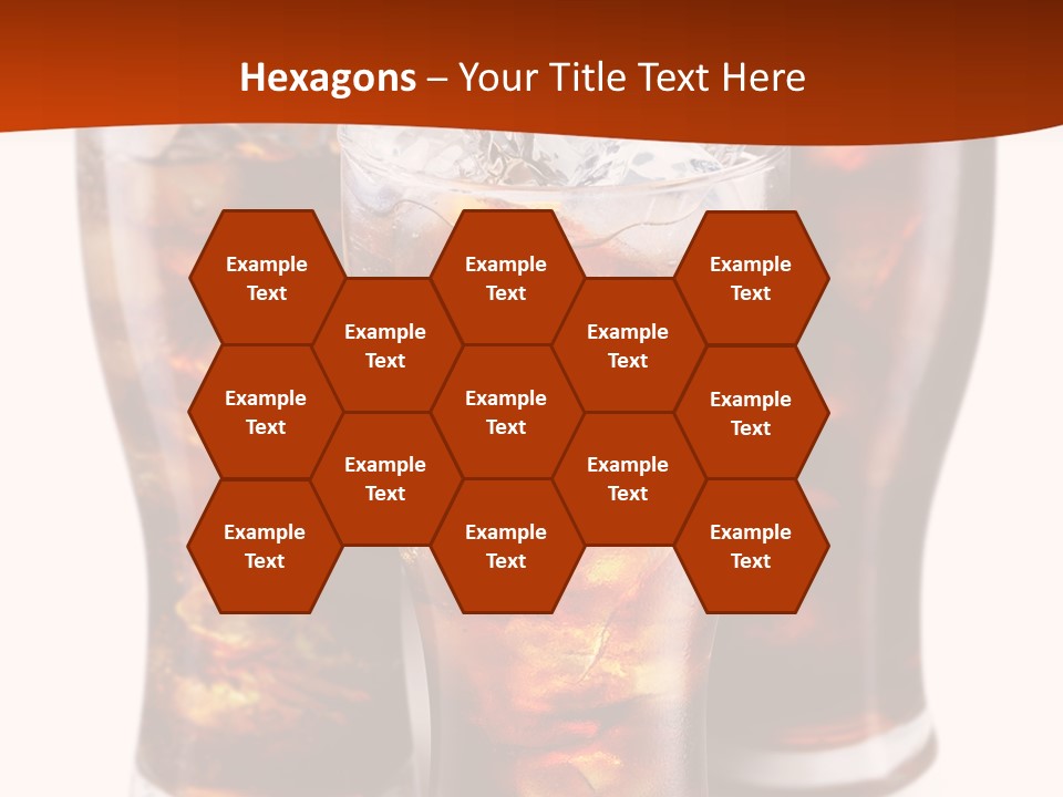 Soda White Cup PowerPoint Template