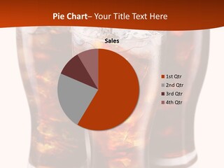 Soda White Cup PowerPoint Template