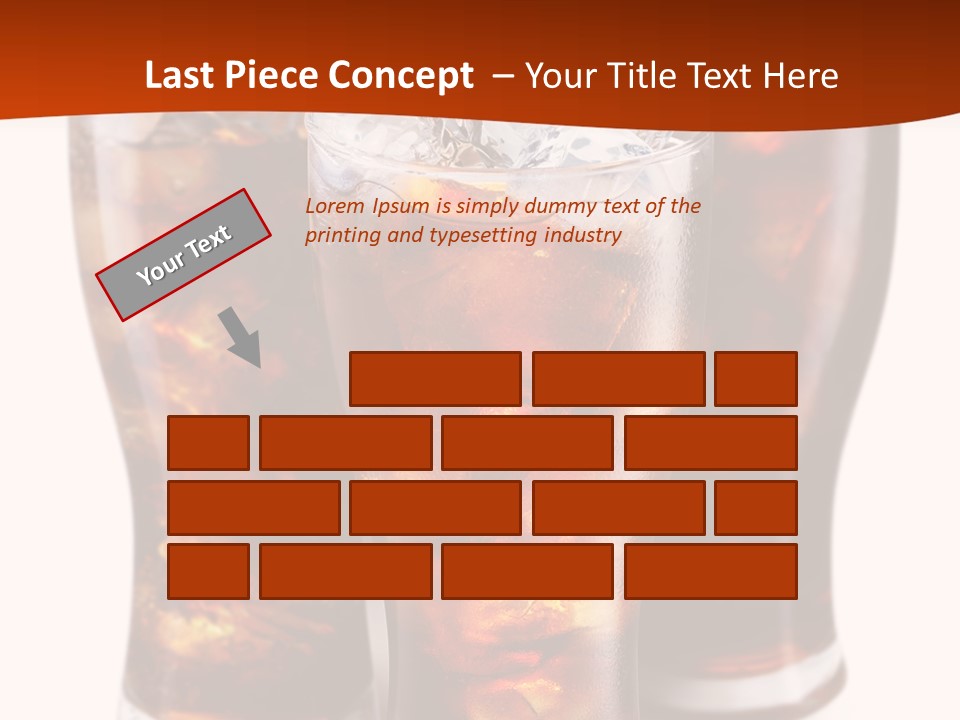 Soda White Cup PowerPoint Template
