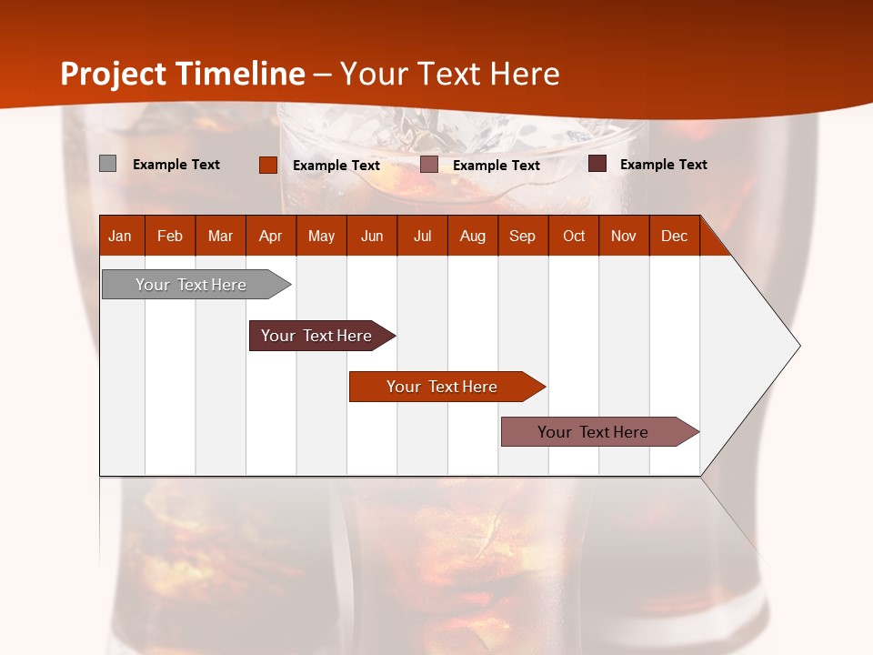 Soda White Cup PowerPoint Template